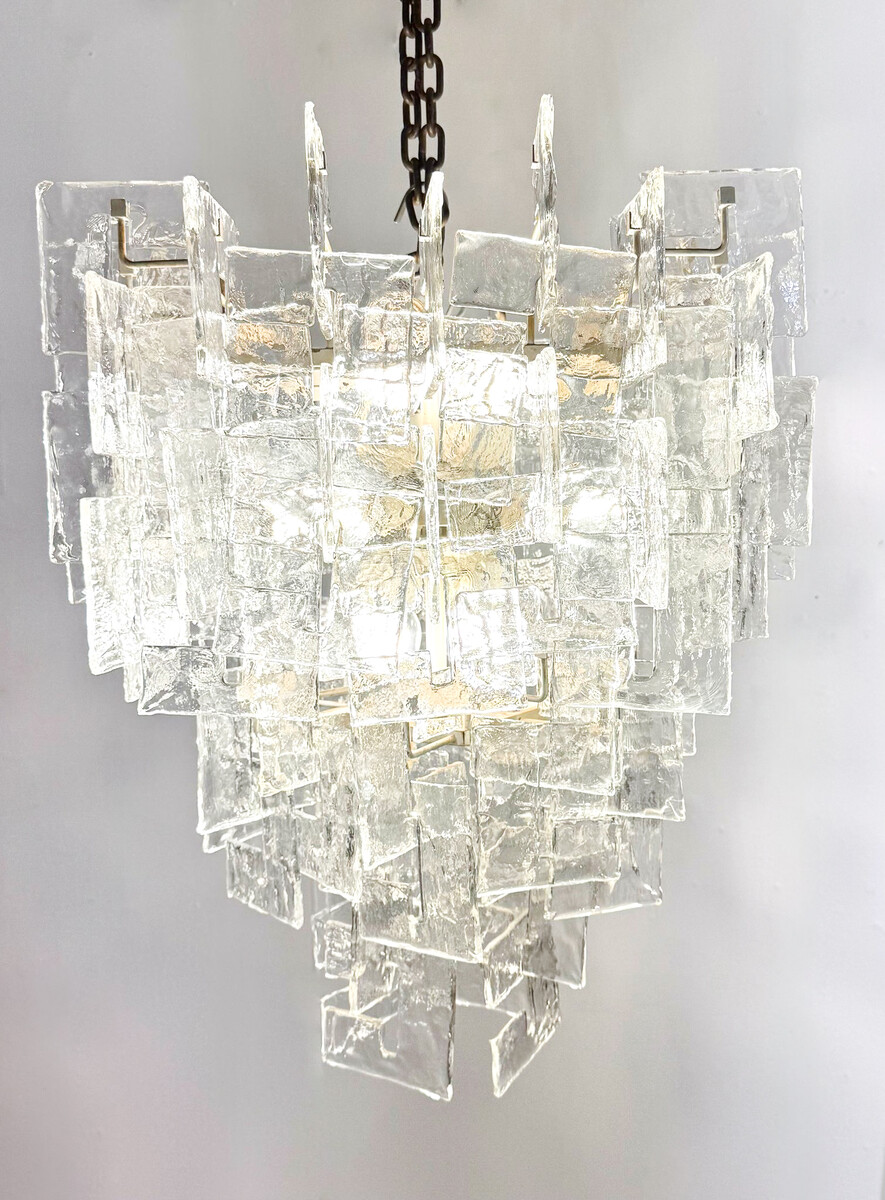 Ceiling Light model 'Charlie' By Carlo Nason For Mazzega, 1960s
