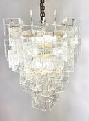 Ceiling Light model 'Charlie' By Carlo Nason For Mazzega, 1960s