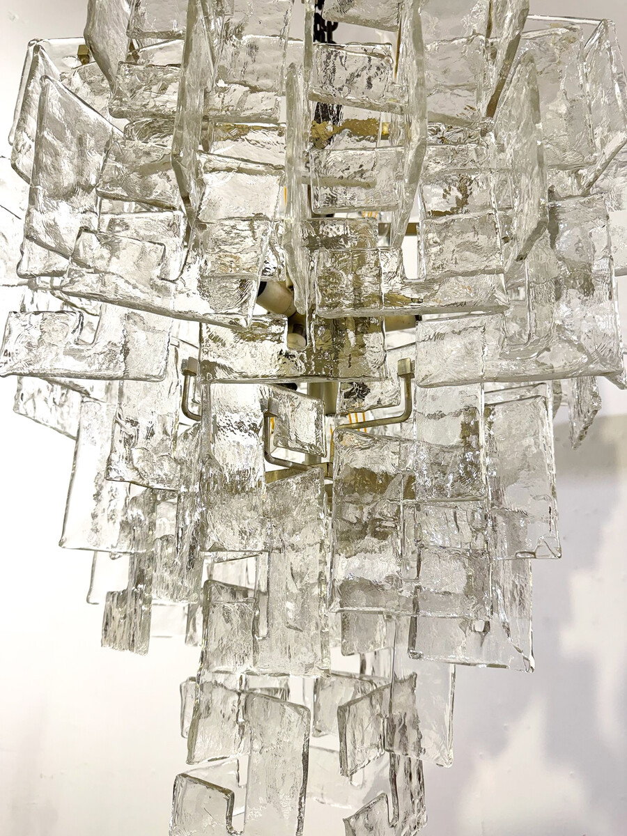 Ceiling Light model 'Charlie' By Carlo Nason For Mazzega, 1960s