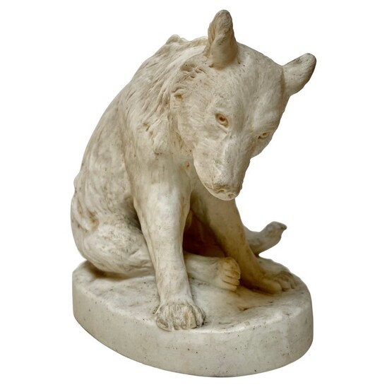 Ceramic Bear by Stellmacher teplitz, 19th Century