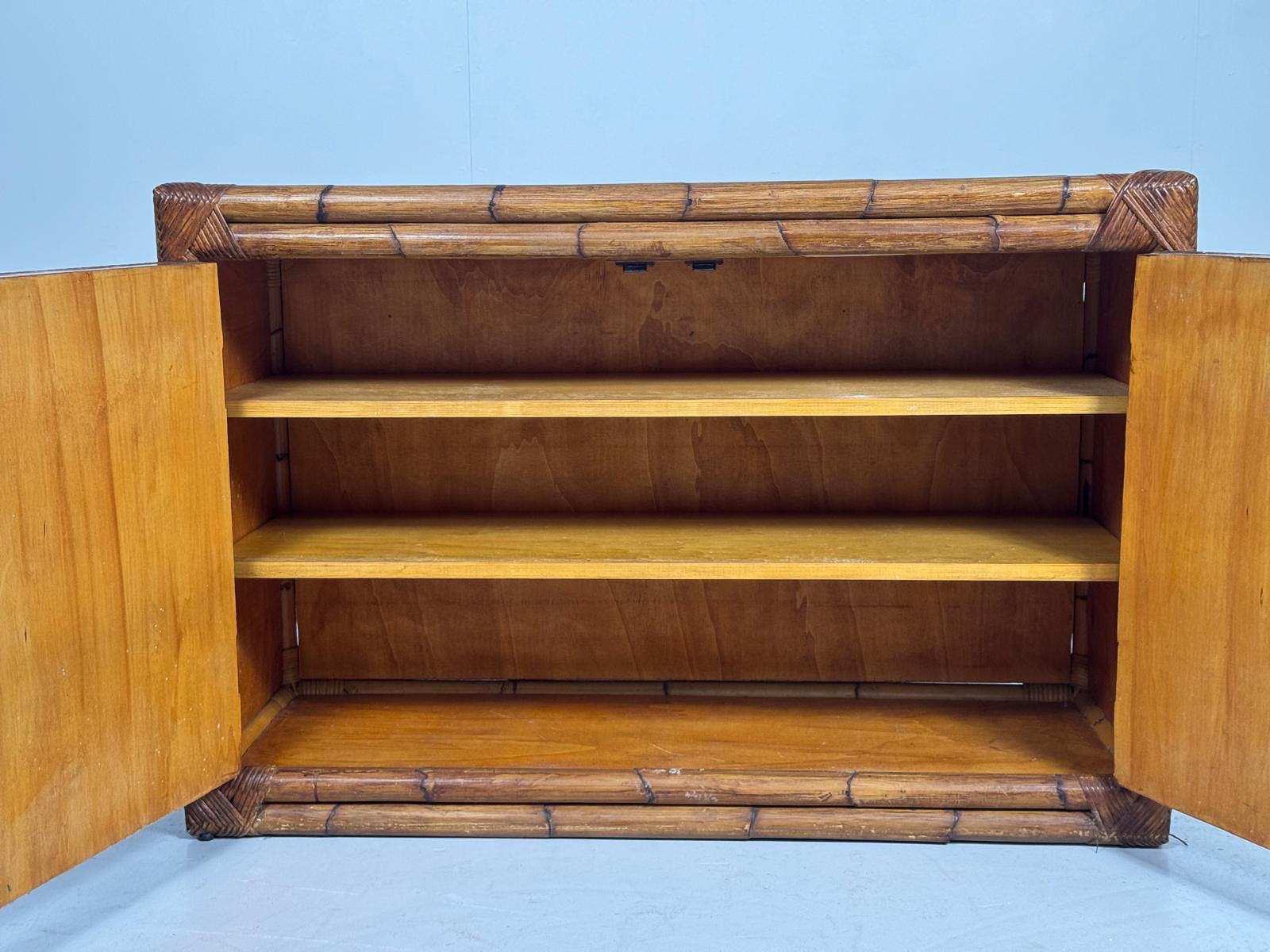 Chest, Rattan, Italy, 1970s