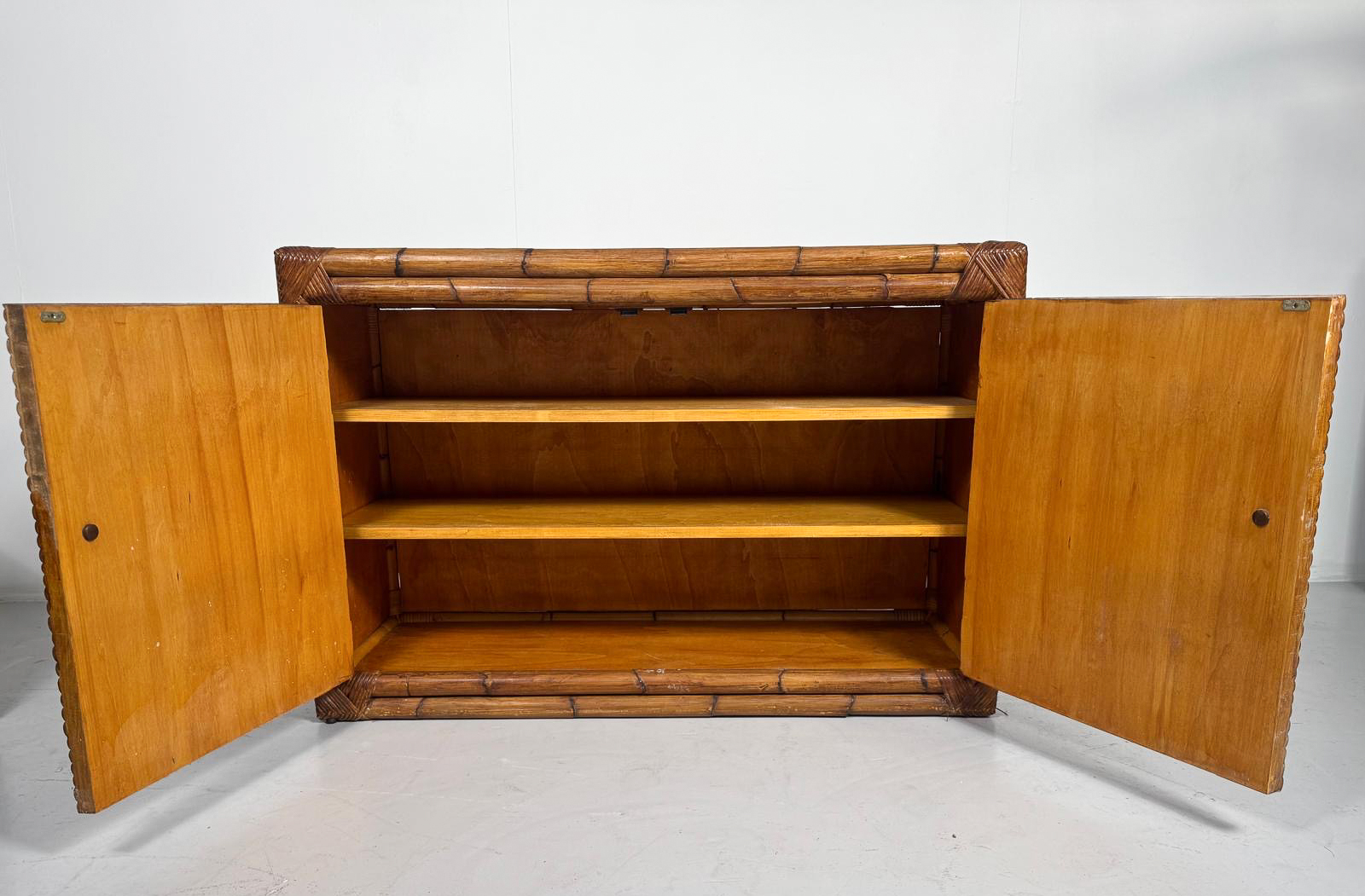 Chest, Rattan, Italy, 1970s