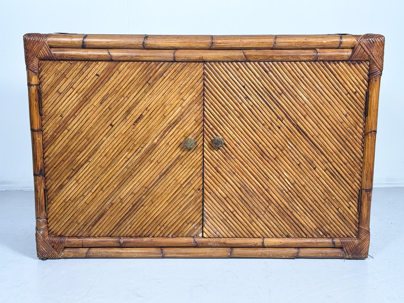 Chest, Rattan, Italy, 1970s