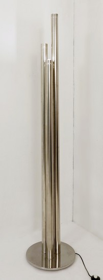 Chrome Tubes Floor Lamp,1970s