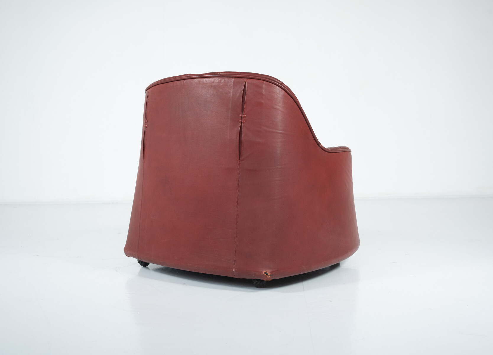 Ciprea Armchair by Afra and Tobia Scarpa for Cassina- Original Leather