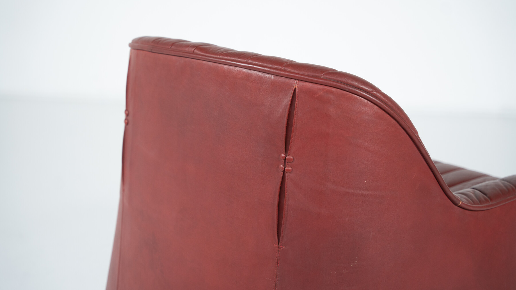Ciprea Armchair by Afra and Tobia Scarpa for Cassina- Original Leather