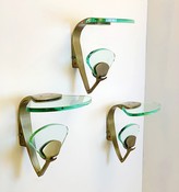 Coat Hangers Model 1771 By Max Ingrand For Fontana Arte -1950s