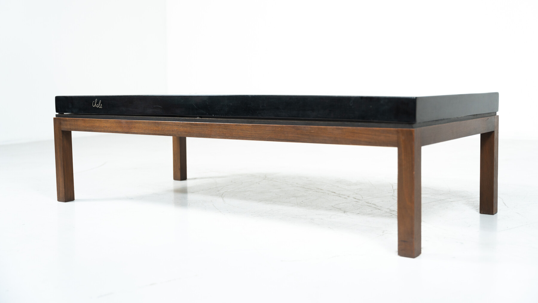Coffee Table by Ado Chale, Resin and Marcassite, Belgium, 1960s