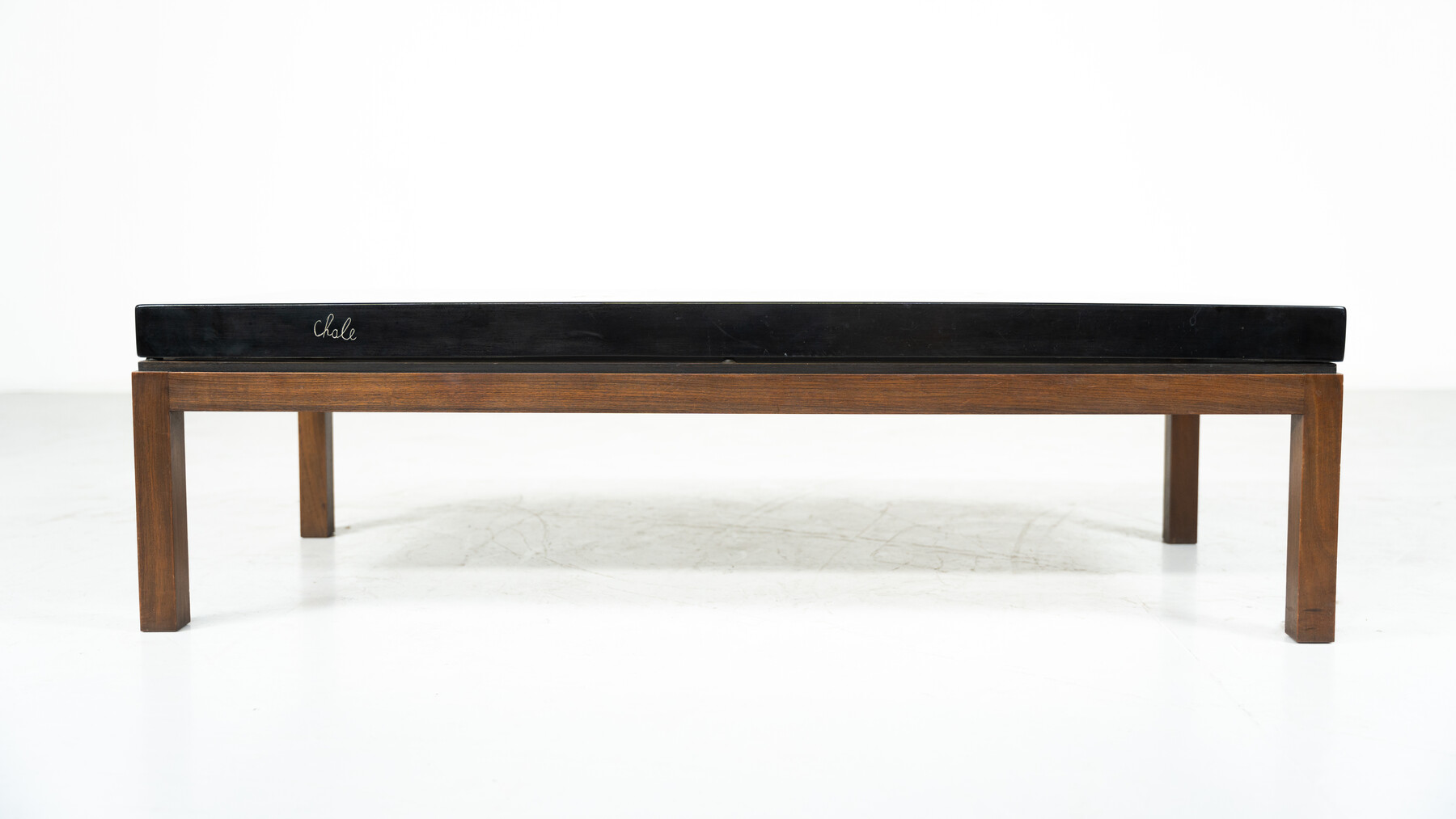 Coffee Table by Ado Chale, Resin and Marcassite, Belgium, 1960s