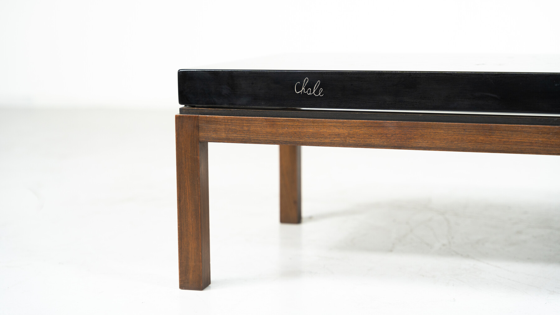 Coffee Table by Ado Chale, Resin and Marcassite, Belgium, 1960s