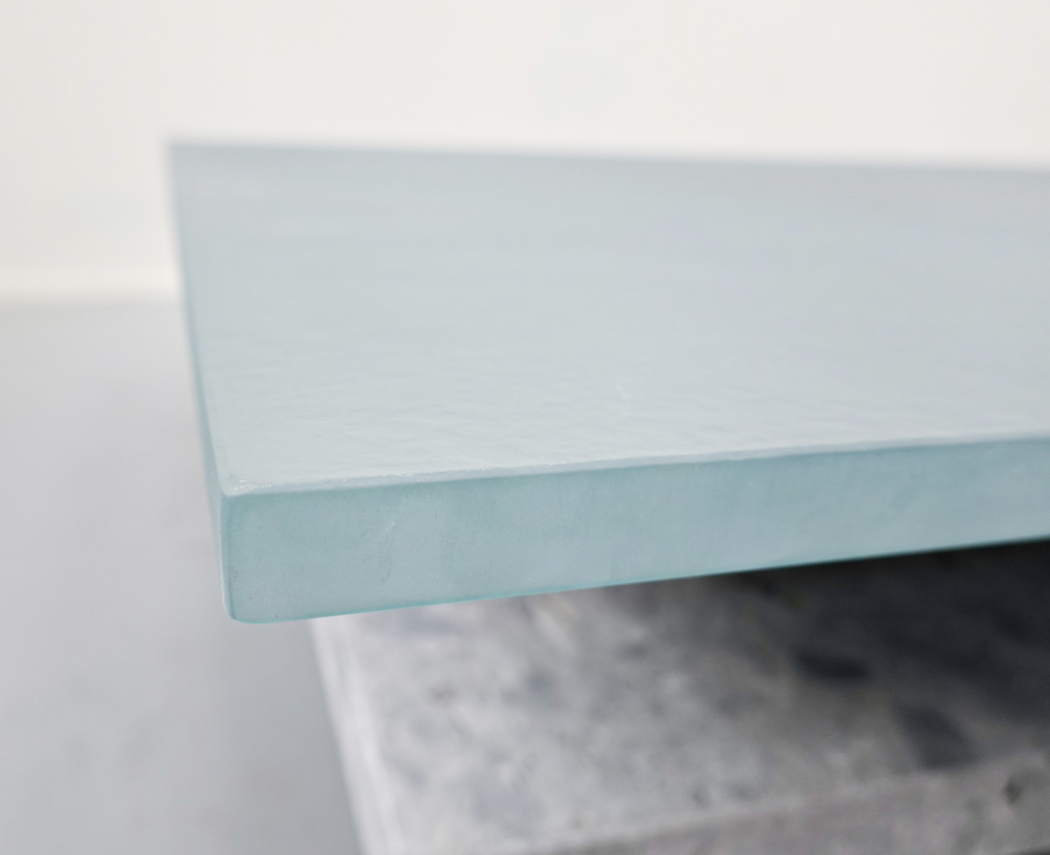 Coffee Table, Ceppo di gre and Glass, designed by Iceberg Studio