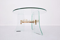 Coffee Table, Fontana Arte Style, 1950s