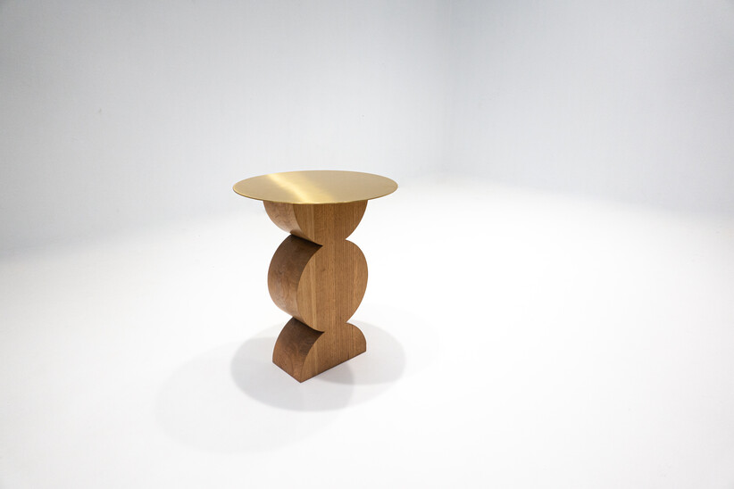 Constantin Side Table by Dino Gavina for Studio Simon, Italy, 1980s