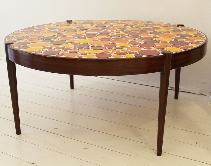 Contemporain Ceramic Coffee Table By Aliette Vliers