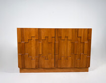 Contemporary Brutalist Sideboard, Italy