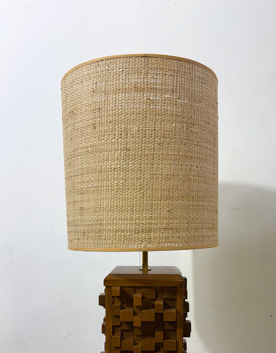 Contemporary Brutalist Table Lamp, Italy