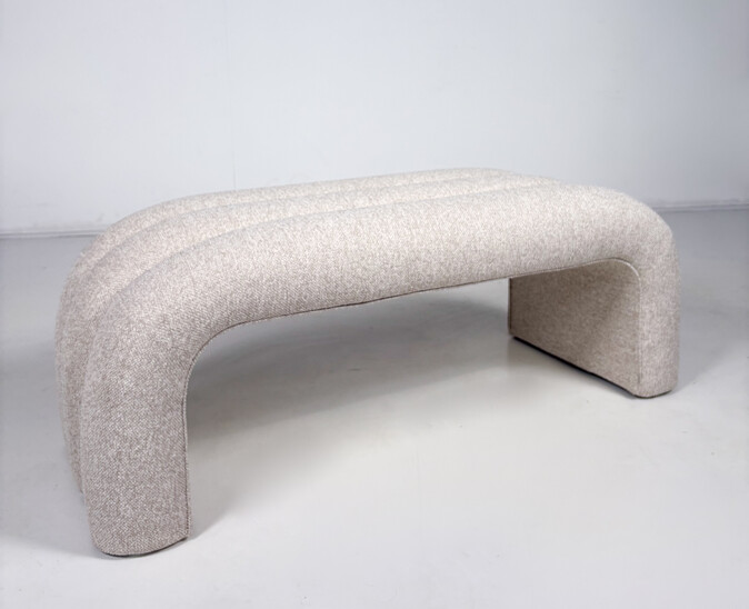 Contemporary Curved Bench, Italy