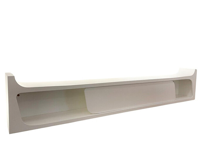 Contemporary Floating lightning Console, Wood