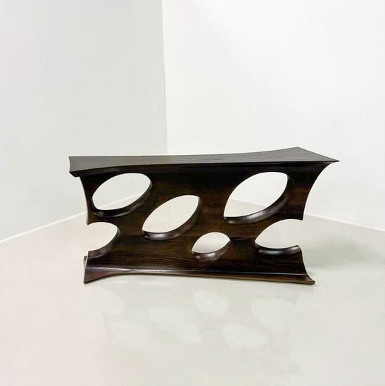 Contemporary Hungarian Ash Console Table