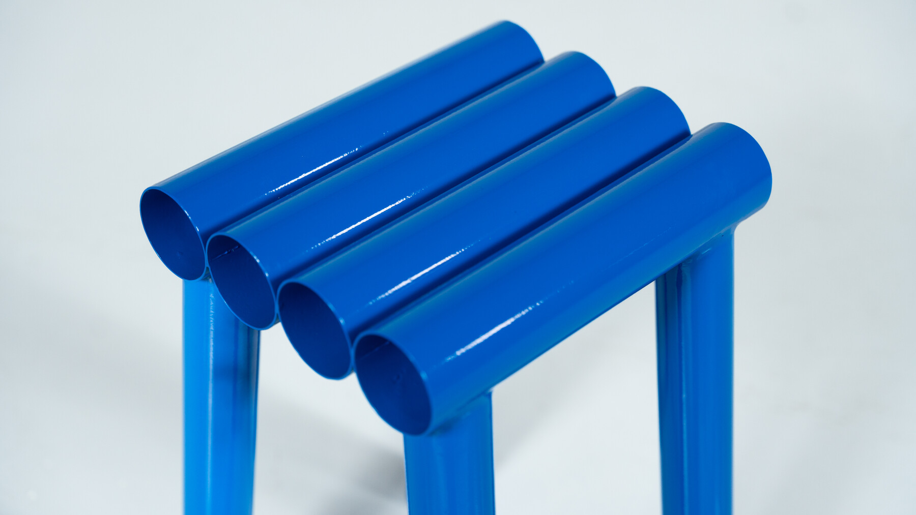 Contemporary Stools, Lacquered Aluminium