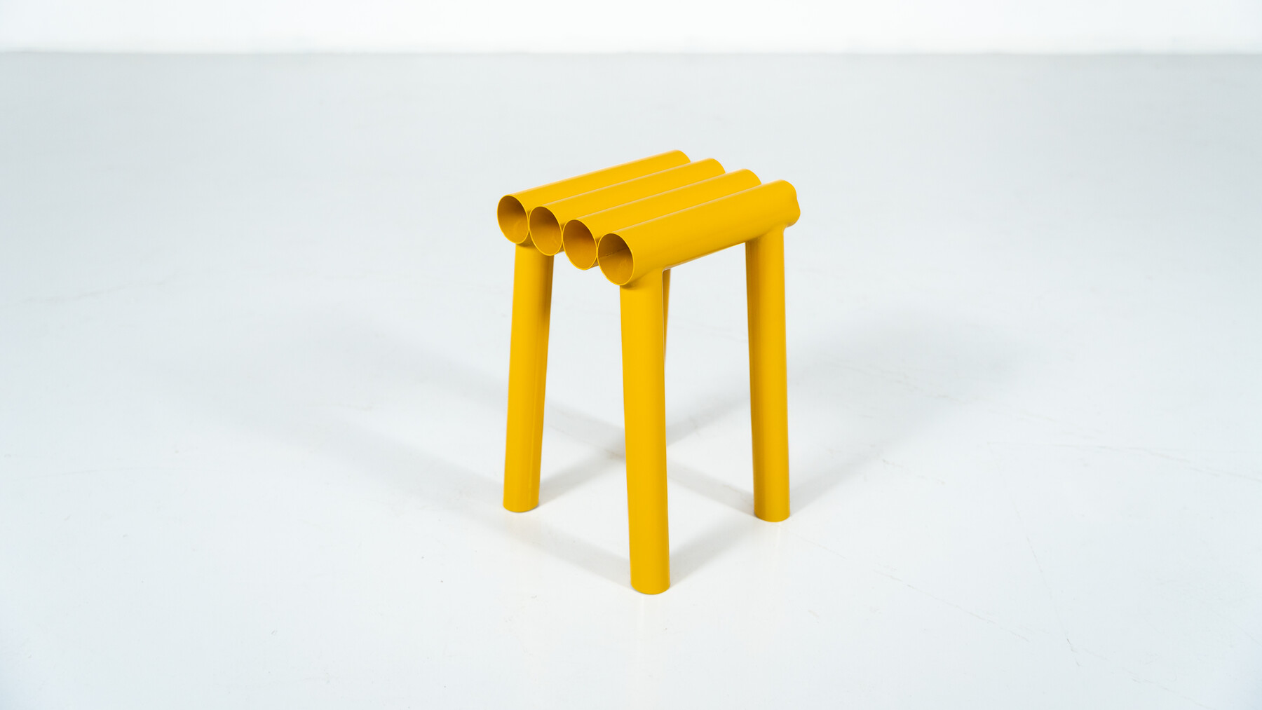 Contemporary Stools, Lacquered Aluminium