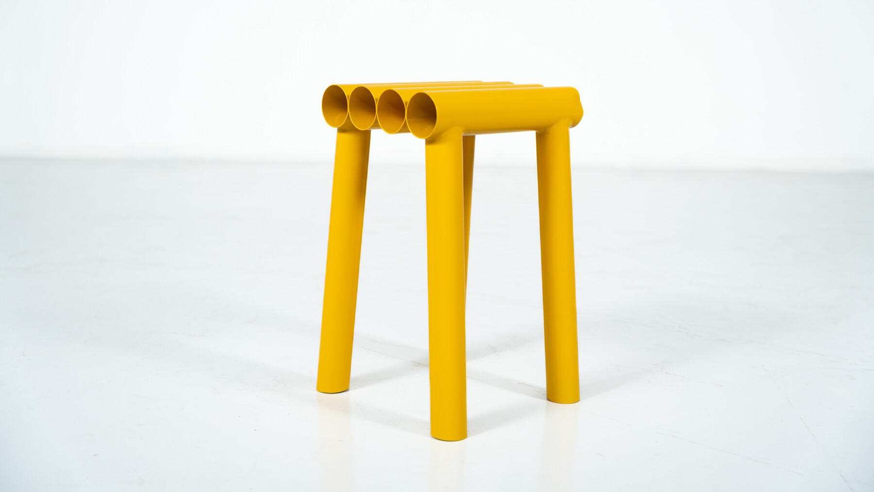 Contemporary Stools, Lacquered Aluminium