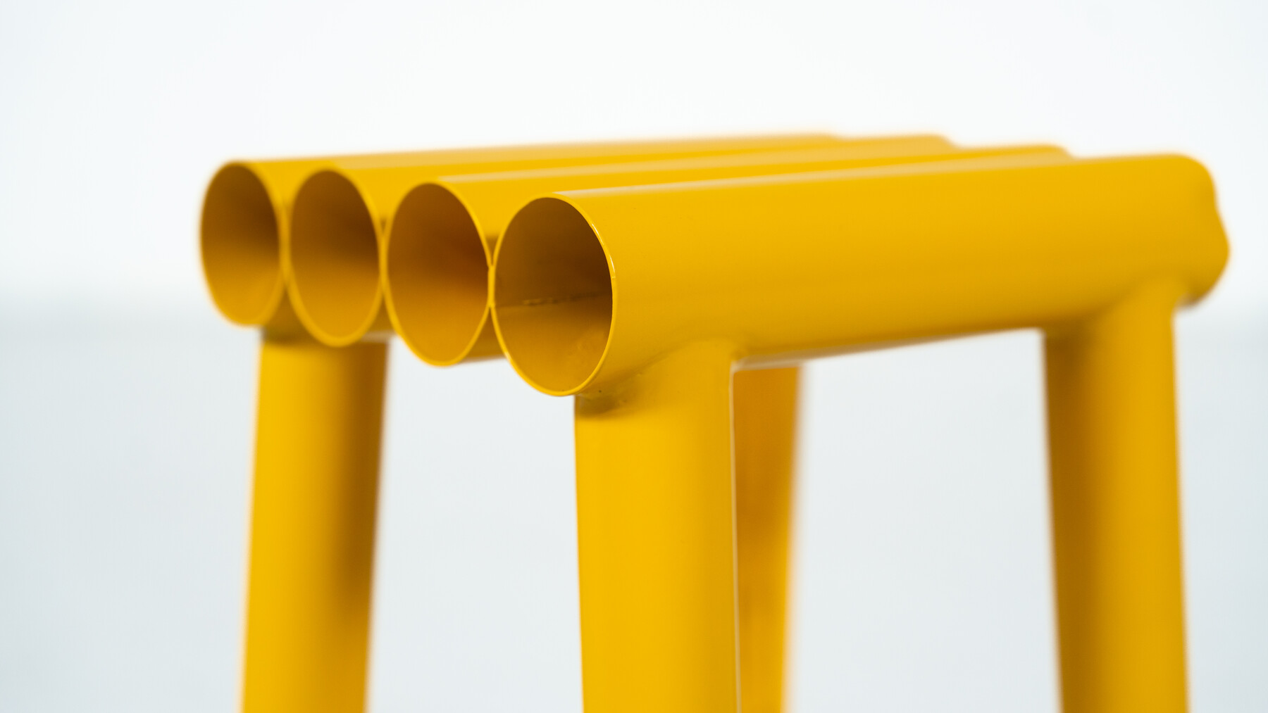 Contemporary Stools, Lacquered Aluminium