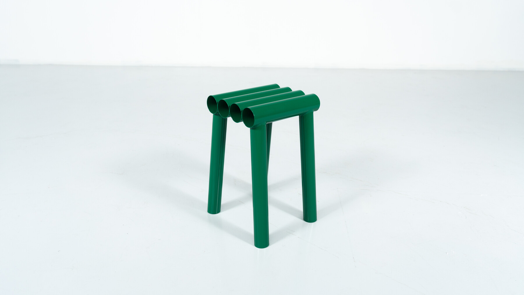 Contemporary Stools, Lacquered Aluminium