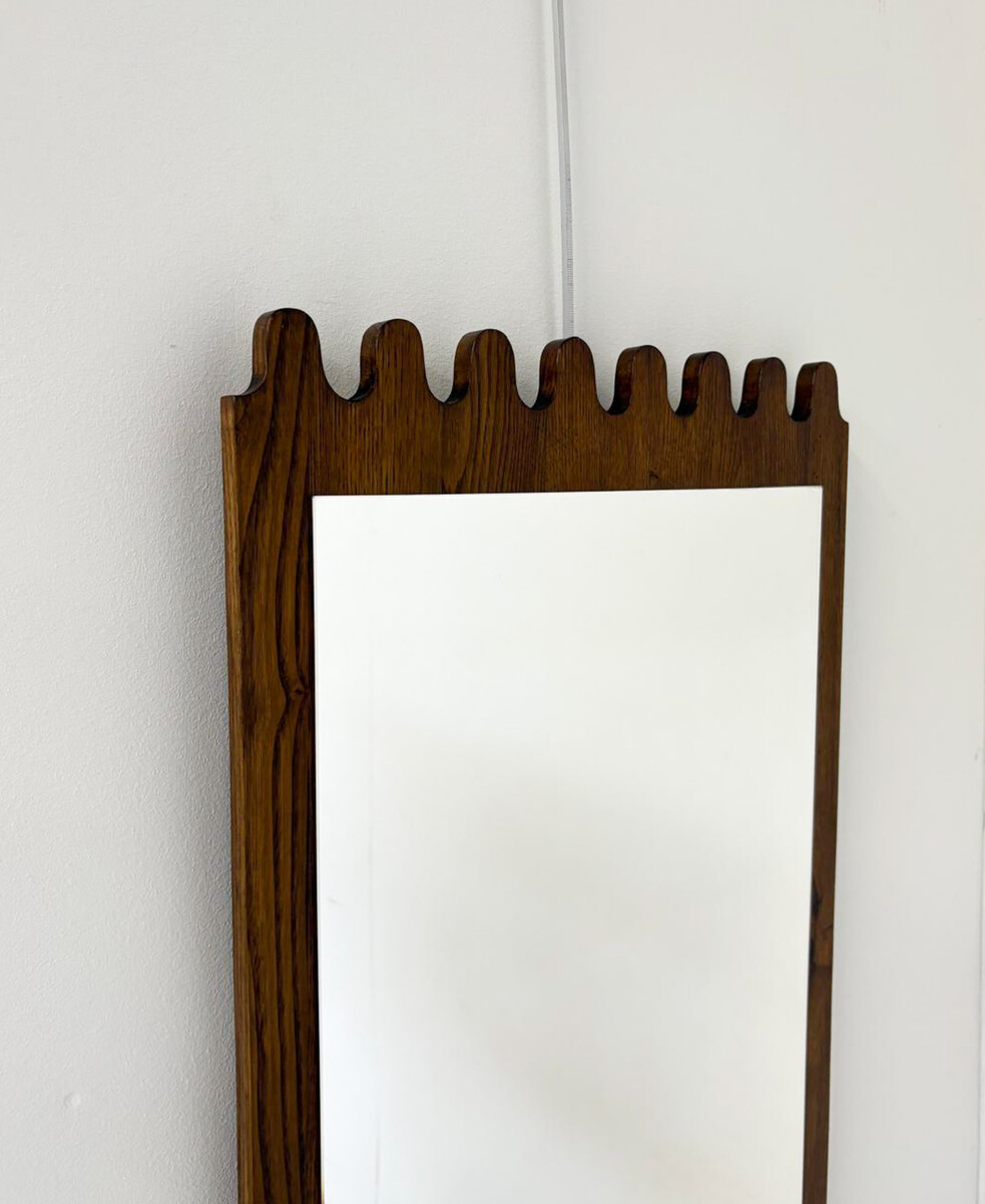 Contemporary Wooden Mirror, Italy - 2 Available 
