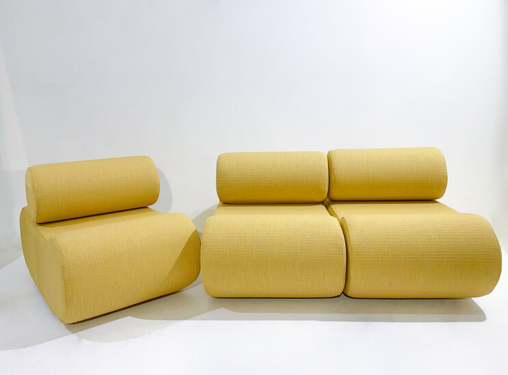 COR Corbi Modular Seating System by Klaus Uredat, 1970s -3 Elements