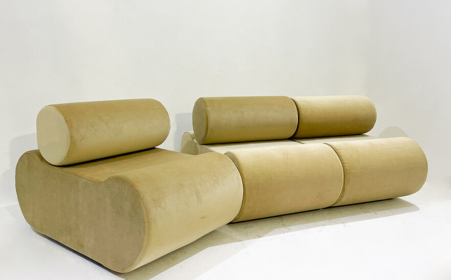 COR Corbi Modular Seating System by Klaus Uredat, 1970s - 6 Elements