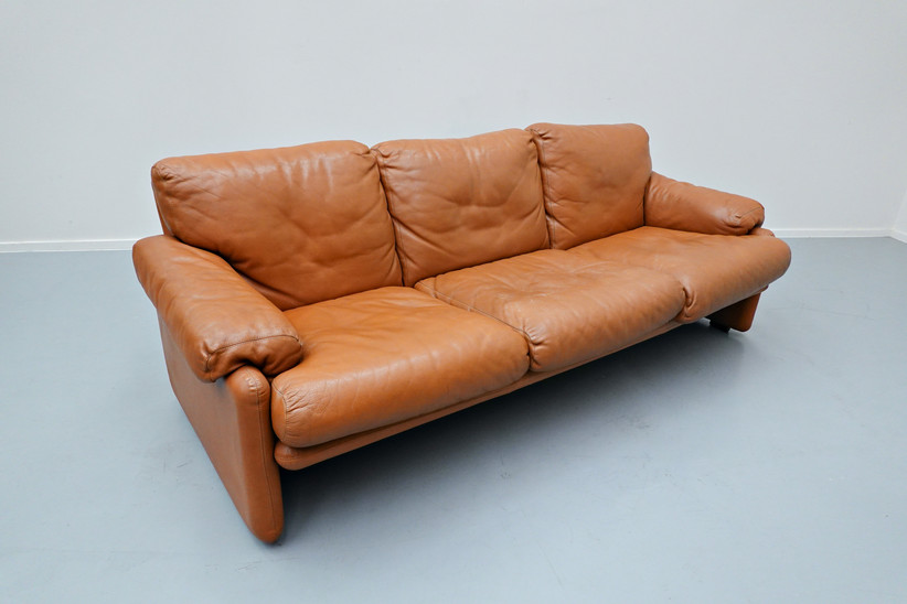  Coronado Three-Seat Sofa by  Tobia Scarpa for B&B Italia, 1960s