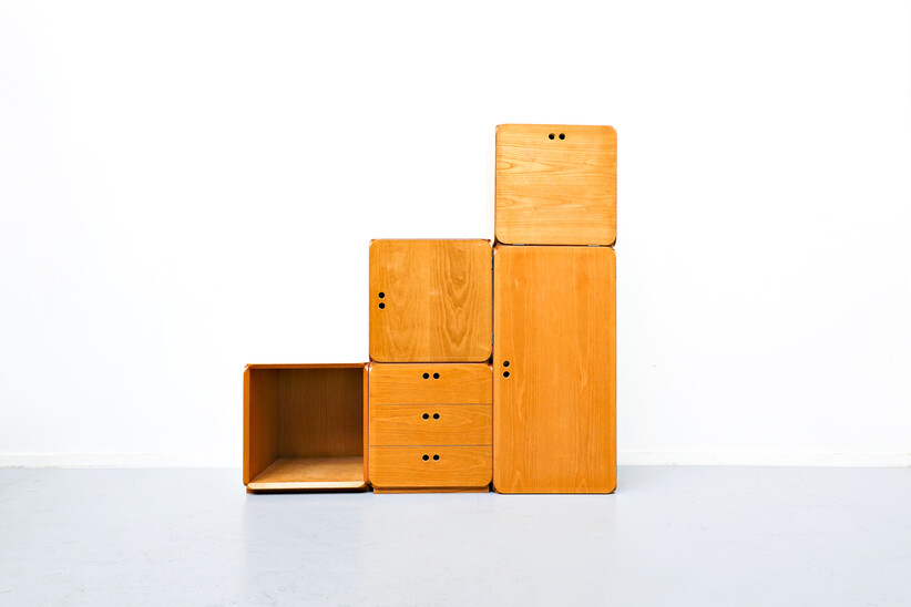 Derk Jan de Vries Modular Wall Unit, 1980s