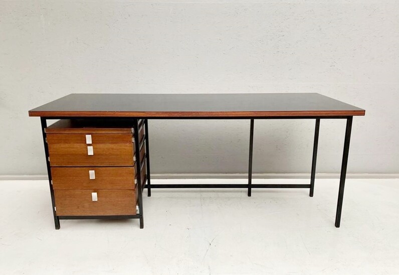 Desk by Jules Wabbes for Mobilier universel - Belgium 1960s