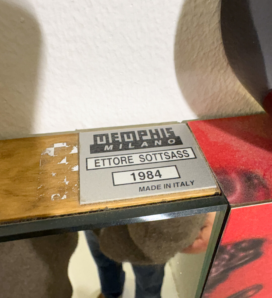 Diva Mirror by Ettore Sottsass, Memphis Milano, 1984