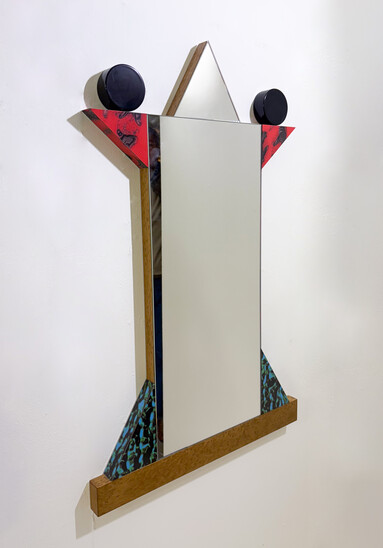 Diva Mirror by Ettore Sottsass, Memphis Milano, 1984