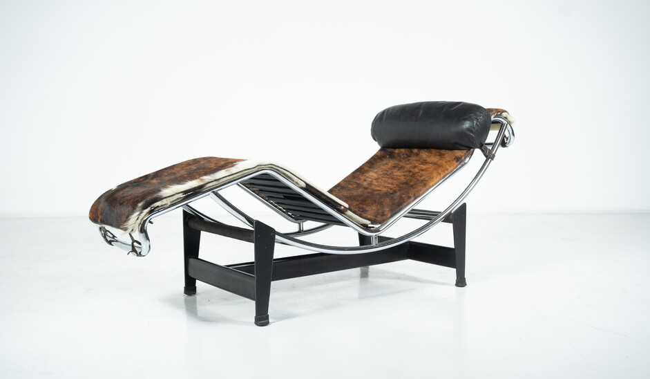 Early Edition Le Corbusier Lounge Chair LC4 For Cassina, Italy