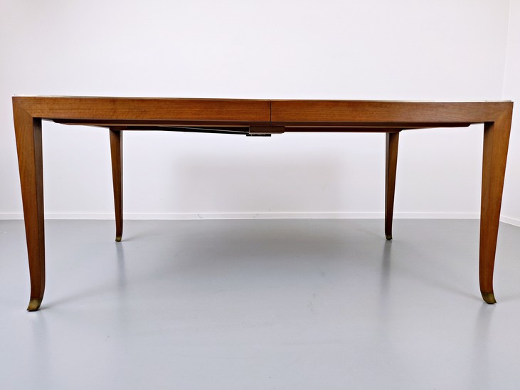 Extendable Dining Table by T.H. Robsjohn-Gibbings for Saridis