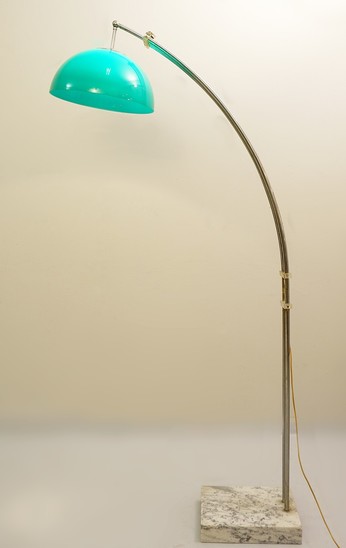 Floor Lamp Adjustable Arc By Harvey Guzzini For Meblo 1970s