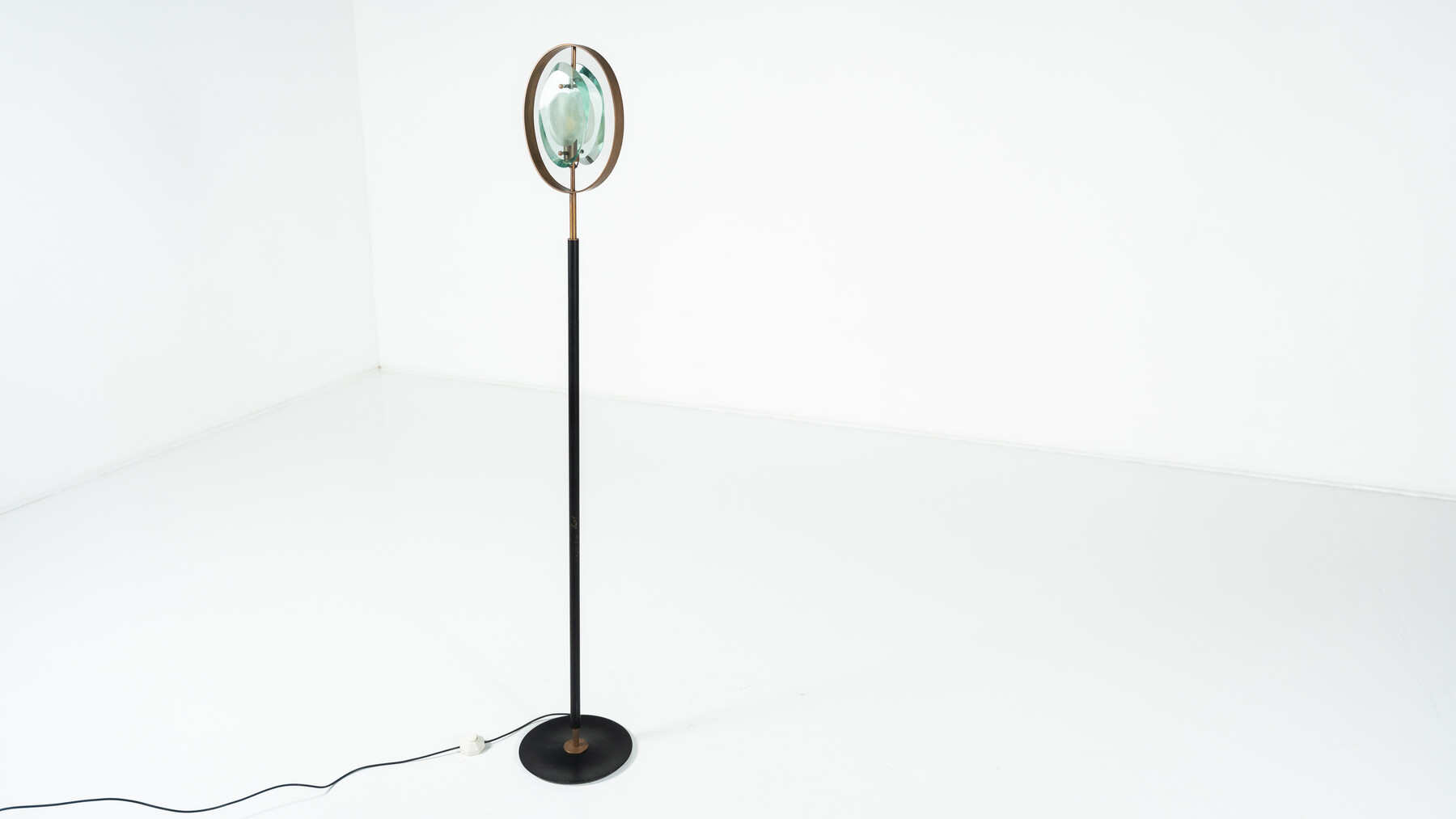 Floor Lamp Mod 2020 by Max Ingrand for Fontana Arte, Italy, 1960