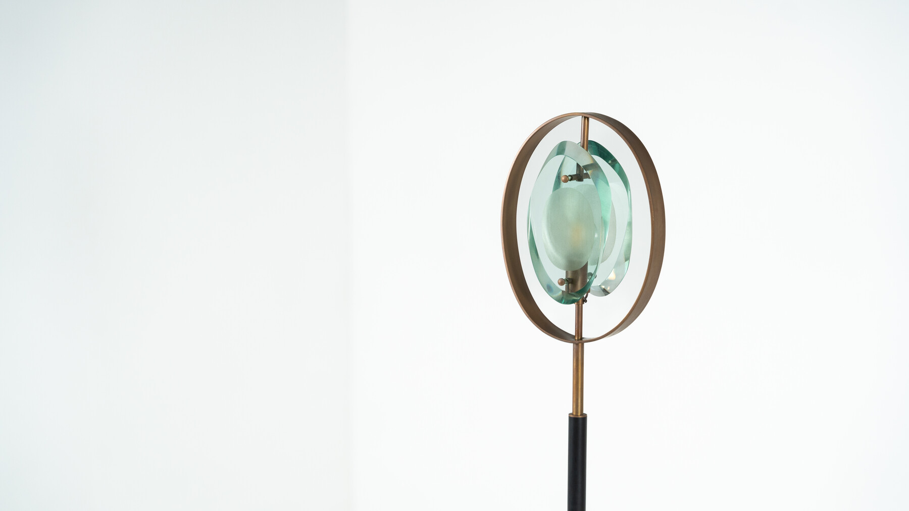 Floor Lamp Mod 2020 by Max Ingrand for Fontana Arte, Italy, 1960