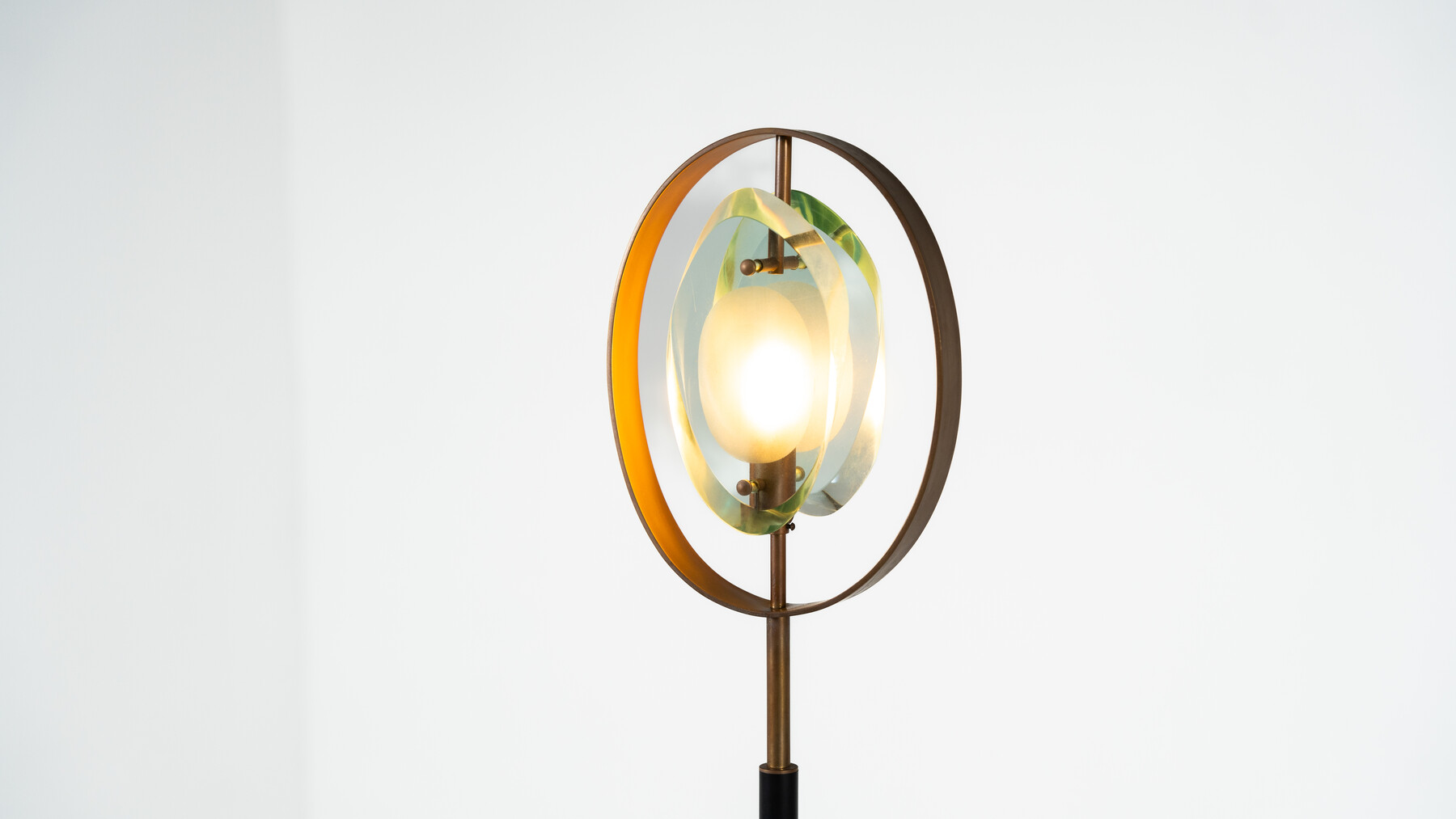 Floor Lamp Mod 2020 by Max Ingrand for Fontana Arte, Italy, 1960