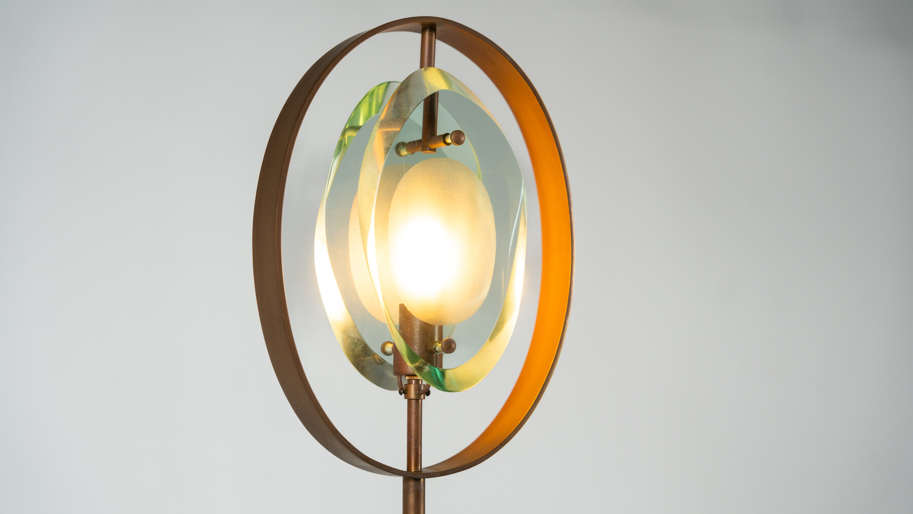 Floor Lamp Mod 2020 by Max Ingrand for Fontana Arte, Italy, 1960