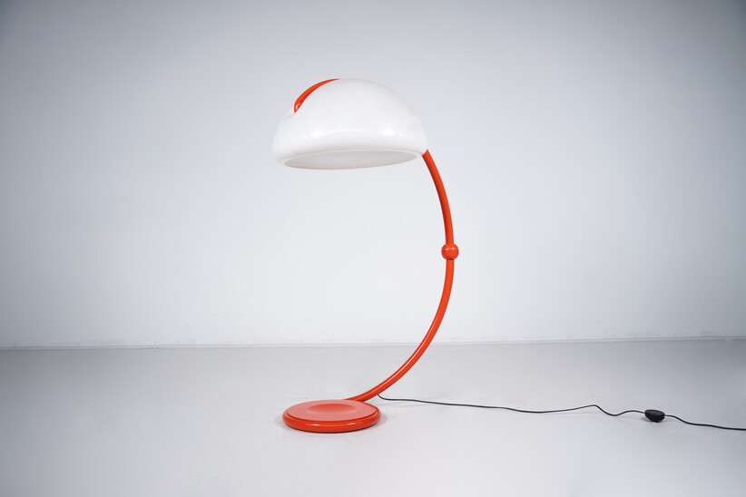 Floorlamp Serpente by Elio Martinelli for Martinelli Luce, 1960s