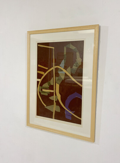 Framed Lithography by André Lanskoy, 1970s - Signed