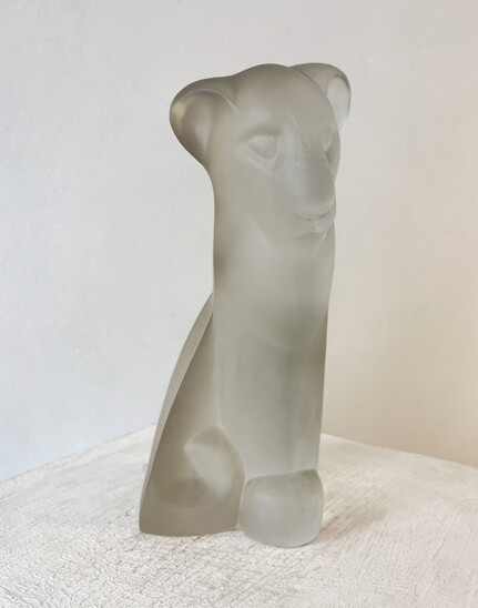 Frosted Glass Sculpture