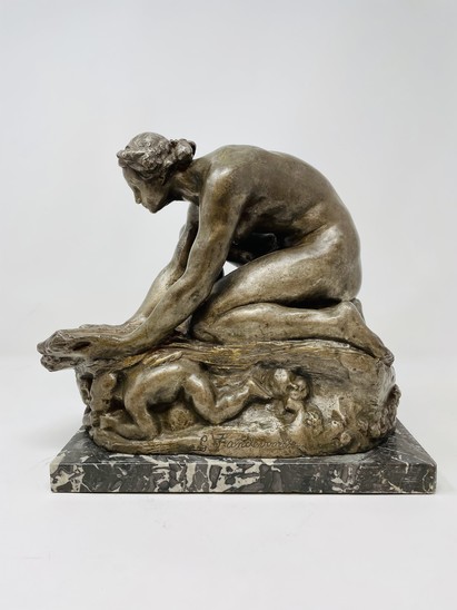 Georges Van De Voorde (1878-1970) - Bronze sculpture