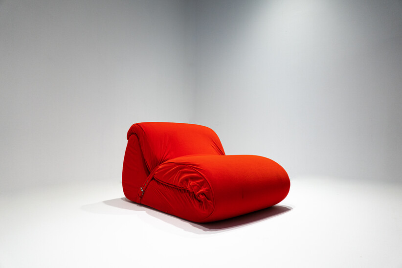 Ghiro Convertible Mattress-Lounge Chair by Umberto Catalano and Gianfranco Masi for Nyform di Bologna , 1967
