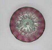 Glass bowl Loetz