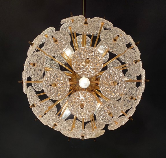 Glass Sputnik Chandelier